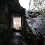 23.01.2021. Doły Biskupie. Ruiny dworku, tzw. dyrektorówki / Robert Felczak / Radio Kielce