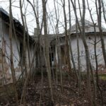 23.01.2021. Doły Biskupie. Ruiny dworku, tzw. dyrektorówki / Robert Felczak / Radio Kielce