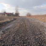 11.03.2021 Biechów. Drogi gminne / Emilia Sitarska / Radio Kielce