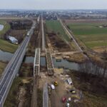 01.02.2021. Ostrowiec Św. Demontaż mostu nad Kamienną / L. Brylowski