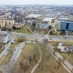 29.03.2021 Kielce. Skrzyżowanie ulic Jagiellońskiej, Karczówkowskiej i  Kamińskiego / Jarosław Kubalski / Radio Kielce