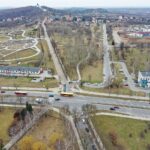 29.03.2021 Kielce. Skrzyżowanie ulic Jagiellońskiej, Karczówkowskiej i  Kamińskiego / Jarosław Kubalski / Radio Kielce