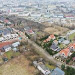 29.03.2021 Kielce. Ślepo kończąca się ulica Kamińskiego i skrzyżowanie ulic Podklasztornej i Bernardyńskiej / Jarosław Kubalski / Radio Kielce