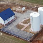 24.03.2021 Bodzentyn. Stacja Uzdatniania Wody na ujęciu wody w Bodzentynie / Tomasz Fąfara / Miasto i Gmina Bodzentyn