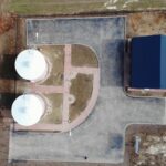 24.03.2021 Bodzentyn. Stacja Uzdatniania Wody na ujęciu wody w Bodzentynie / Tomasz Fąfara / Miasto i Gmina Bodzentyn