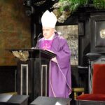 27.03.2021 Częstochowa. Jasna Góra. Msza w intencji tegorocznych maturzystów z diecezji sandomierskiej. Na zdjęciu: biskup Krzysztof Nitkiewicz / ks. Wojciech Kania