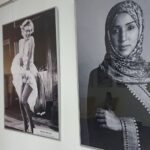 06.03.2021. Busko-Zdrój. Buskie Samorządowe Centrum Kultury. Wystawa pt. „Kobiety, które zmieniły i wciąż zmieniają świat” / Marta Gajda / Radio Kielce