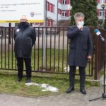 01.03.2021. Jędrzejów. Obchody Narodowego Dnia Pamięci Żołnierzy Wyklętych. Na zdjęciu: Krzysztof Słoń - senator PiS / Ewa Pociejowska-Gawęda / Radio Kielce