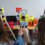 01.03.2021 Jędrzejów. Otwarcie pracowni geodezyjnej Centrum Kształcenia Zawodowego w Zespole Szkół nr 2 w Jędrzejowie / Ewa Pociejowska-Gawęda / Radio Kielce