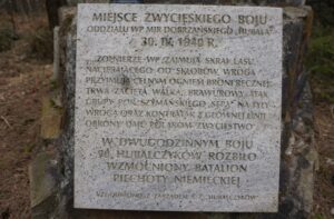 27.03.2021 Hucisko. Obchody 81. rocznicy starcia żołnierzy Oddziału Wydzielonego Wojska Polskiego z Niemcami / Marcin Marszałek / Radio Kielce