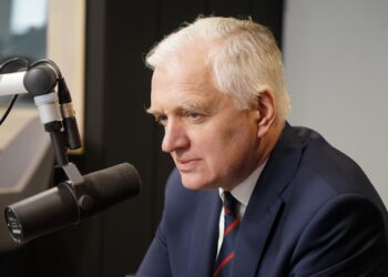 Wicepremier Jarosław Gowin w studiu Radia Kielce / Kamil Król / Radio Kielce