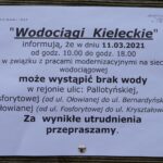 11.03.2021. Kielce. Prace modernizacyjne na sieci wodociągowej w rejonie ulic: Pallotyńskiej, Fosforytowej i Ołowianej / Piotr Kwaśniewski / Radio Kielce