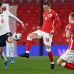 31.03.2021. Londyn. Eliminacje do MŚ 2022: Anglia - Polska / Andy Rain / PAP/EPA