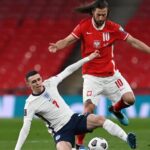 31.03.2021. Londyn. Eliminacje do MŚ 2022: Anglia - Polska / Andy Rain / PAP/EPA