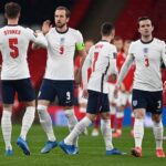 31.03.2021. Londyn. Eliminacje do MŚ 2022: Anglia - Polska / Andy Rain / PAP/EPA