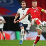 31.03.2021. Londyn. Eliminacje do MŚ 2022: Anglia - Polska / Catherine Ivill / PAP/EPA