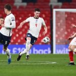 31.03.2021. Londyn. Eliminacje do MŚ 2022: Anglia - Polska / Andy Rain / PAP/EPA