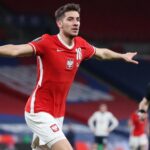 31.03.2021. Londyn. Eliminacje do MŚ 2022: Anglia - Polska / Catherine Ivill / PAP/EPA