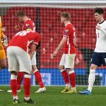 31.03.2021. Londyn. Eliminacje do MŚ 2022: Anglia - Polska / Andy Rain / PAP/EPA