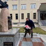 01.03.2021. Sandomierz. Obchody Narodowego Dnia Pamięci Żołnierzy Wyklętych. Na zdjęciu Marek Kwitek - poseł PiS / Biuro posła  M. Kwitka