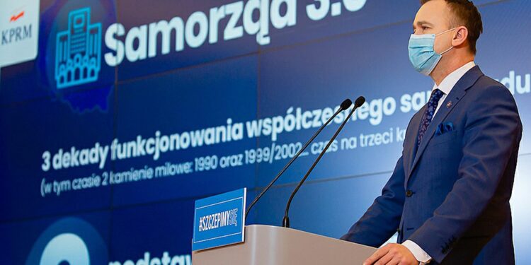 Michał Cieślak w Radzie Ministrów jest odpowiedzialny za rozwój samorządu terytorialnego / KPRM