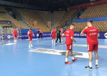 Zdjęcie ilustracyjne. Trening reprezentacji Polski w piłce ręcznej / facebook.com/handballpolska
