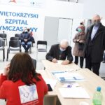 11.03.2021. Kielce. Szczepienia przeciw COVID-19 w szpitalu tymczasowym w Targach Kielce / Jarosław Kubalski / Radio Kielce