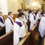 24.03.2021. Radoszyce. Uroczystości pogrzebowe ks. Adama Myszkowskiego / Jarosław Kubalski / Radio Kielce