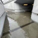 11.03.2021. Kielce. Zalane przejście podziemne pod rondem Herlinga-Grudzińskiego / Jarosław Kubalski / Radio Kielce