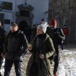 06.03.2021 Święty Krzyż. Zakończenie Nocnej Drogi Krzyżowej z Kielc na Święty Krzyż / Jarosław Kubalski / Radio Kielce