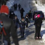 06.03.2021 Święty Krzyż. Zakończenie Nocnej Drogi Krzyżowej z Kielc na Święty Krzyż / Jarosław Kubalski / Radio Kielce