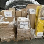 11.03.2021 Kielce. Wyposażenie szpitala tymczasowego w Targach Kielce / Piotr Kwaśniewski / Radio Kielce