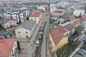 08.03.2021. Kielce. Przebudowa ulicy Wojska Polskiego / Jarosław Kubalski / Radio Kielce