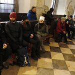 06.03.2021 Święty Krzyż. Zakończenie Nocnej Drogi Krzyżowej z Kielc na Święty Krzyż / Jarosław Kubalski / Radio Kielce