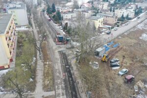 08.03.2021. Kielce. Przebudowa ulicy Wojska Polskiego / Jarosław Kubalski / Radio Kielce