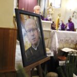 24.03.2021. Radoszyce. Uroczystości pogrzebowe ks. Adama Myszkowskiego / Jarosław Kubalski / Radio Kielce