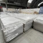 11.03.2021 Kielce. Wyposażenie szpitala tymczasowego w Targach Kielce / Piotr Kwaśniewski / Radio Kielce