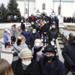 24.03.2021. Radoszyce. Uroczystości pogrzebowe ks. Adama Myszkowskiego / Jarosław Kubalski / Radio Kielce