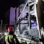 04.03.2021 Skarżysko-Kamienna. Pożar budynku przy ul. Topolowej / OSP w Skarżysku-Kamiennej