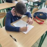 15.03.2021 Daleszyce.  Tydzień Kultury Języka w szkole w Daleszycach / Dorota Klusek / Radio Kielce