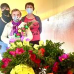 Przedstawicielki Koła Gospodyń Wiejskich w Hucie Starej: Maria Gawęcka, Irena Kowalczyk i Lidia Paluch / Dorota Klusek / Radio Kielce