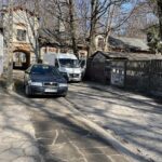 05.03.2021. Końskie. Miejsce, gdzie powstanie nowy parking miejski / Magdalena Galas-Klusek / Radio Kielce