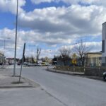 28.03.2021. Końskie. Ulica Spółdzielcza / Magdalena Galas-Klusek / Radio Kielce