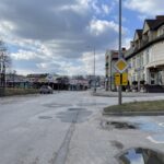 28.03.2021. Końskie. Ulica Spółdzielcza / Magdalena Galas-Klusek / Radio Kielce