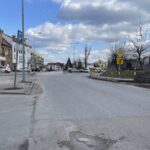 28.03.2021. Końskie. Ulica Spółdzielcza / Magdalena Galas-Klusek / Radio Kielce