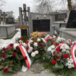 01.03.2021. Sandomierz. Obchody Narodowego Dnia Pamięci Żołnierzy Wyklętych. Na zdjęciu (od lewej): / Grażyna Szlęzak-Wójcik / Radio Kielce