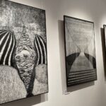 06.03.2021. Sandomierz. Wystawa „Od ilustracji do abstrakcji” / Grażyna-Szlęzak-Wójcik / Radio Kielce