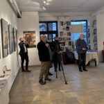 06.03.2021. Sandomierz. Wystawa „Od ilustracji do abstrakcji” / Grażyna-Szlęzak-Wójcik / Radio Kielce