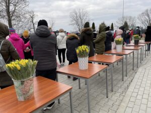 07.03.2021 Sandomierz. Marsz Śladami Kobiet / Grażyna Szlęzak-Wójcik / Radio Kielce