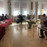 11.03.2021. Sandomierz. Sesja Rady Powiatu Sandomierskiego / Grażyna Szlęzak-Wójcik / Radio Kielce